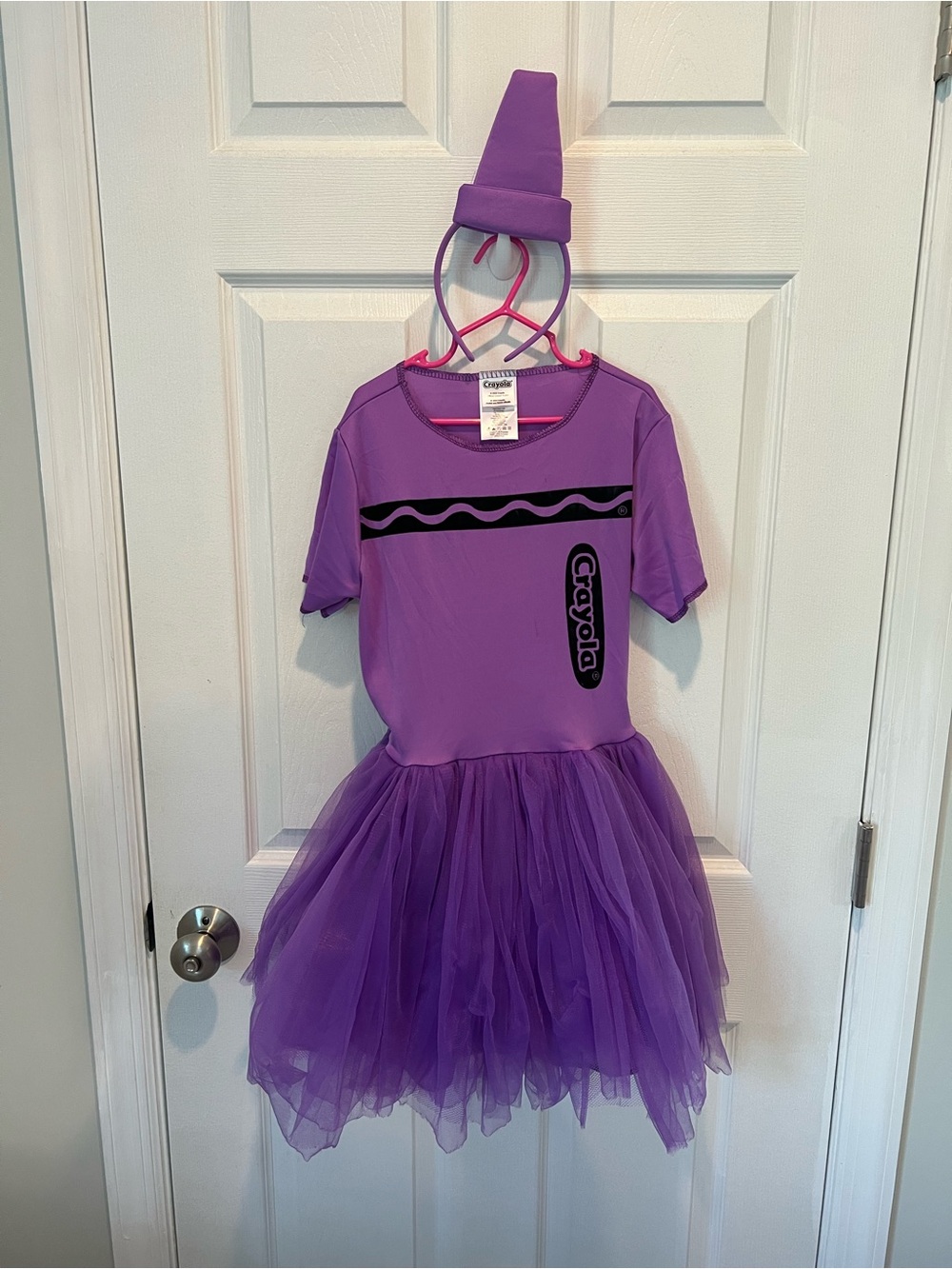 Crayola 💜 Crayon Tutu Costume for Kids L (10/12)